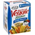 thumbnail image 1 of Sensible Portions Garden Veggie Straws Zesty Ranch -- 6oz Packs, 1 of 5