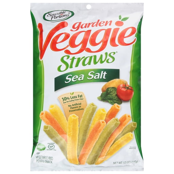 Sensible Portions Sea Salt Garden Veggie Straws Chips