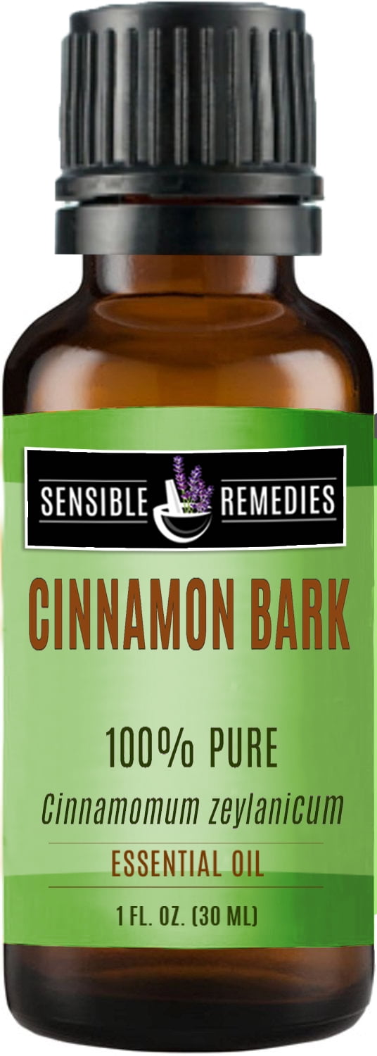 Sensible Remedies Cinnamon Bark 100% Therapeutic Grade Essential Oil, 30 mL (1 fl oz)