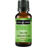 Sensible Remedies Citronella 100% Therapeutic Grade Essential Oil, 30 mL (1 fl oz)