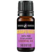 Sensible Remedies Grapefruit 100% Therapeutic Grade Essential Oil, 5 mL (0.167 fl oz)