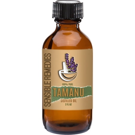 Sensible Remedies Tamanu (Virgin) Oil 100% Pure and Natural Distilled 2 fl oz