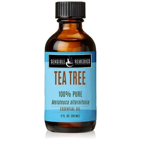 Sensible Remedies Tea Tree 100% Therapeutic Grade Essential Oil, 2 fl oz
