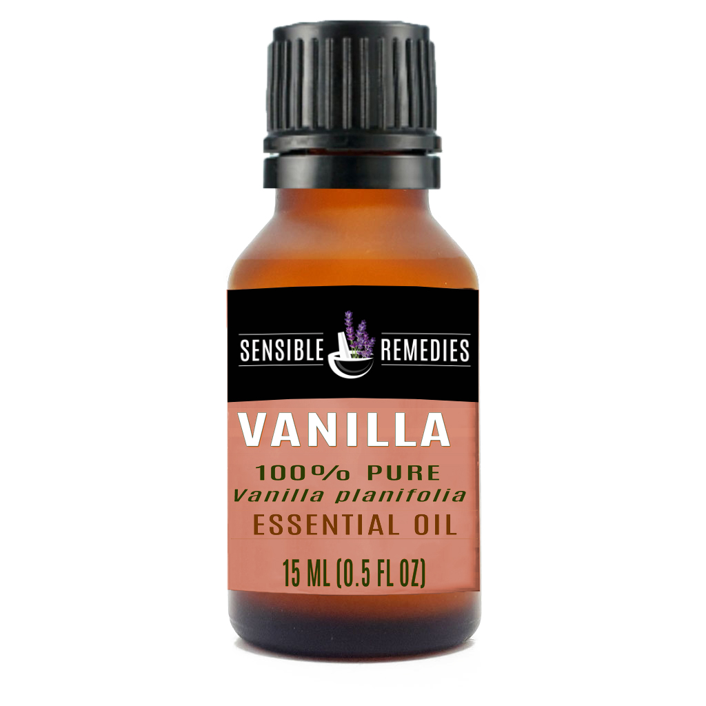 Sensible Remedies Vanilla 100% Therapeutic Grade Essential Oil, 15 mL (0.5 fl oz) - image 1 of 1