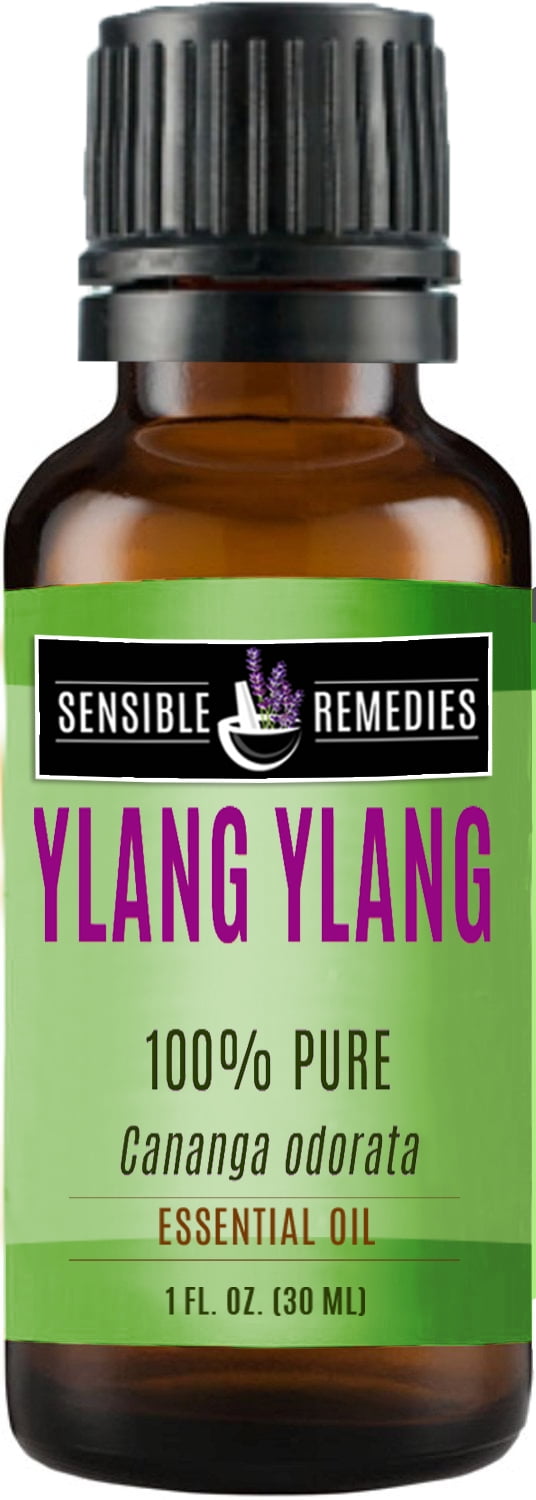 Sensible Remedies Ylang Ylang 100% Therapeutic Grade Essential Oil, 30 mL (1 fl oz)