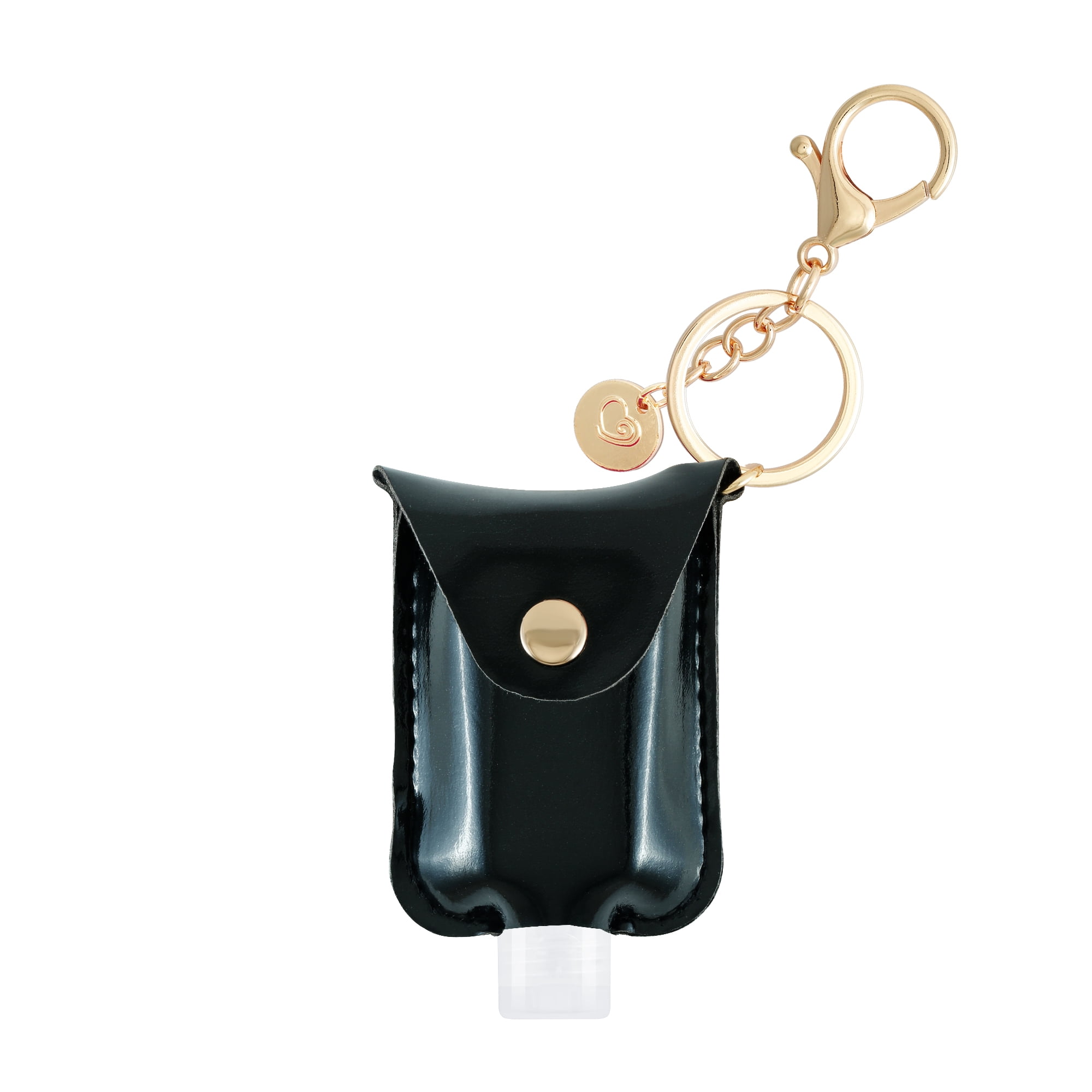 Amazon.com: SEWBOO Sanitizer Holder with Travel Bottle Refillable Mini Travel  Hand Sanitizer Keychain Holder for Backpack & Purse (Ash Blue) : Health &  Household