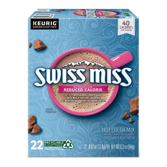 Sensible Sweets Reduced Calorie Hot Cocoa 22 count K cups