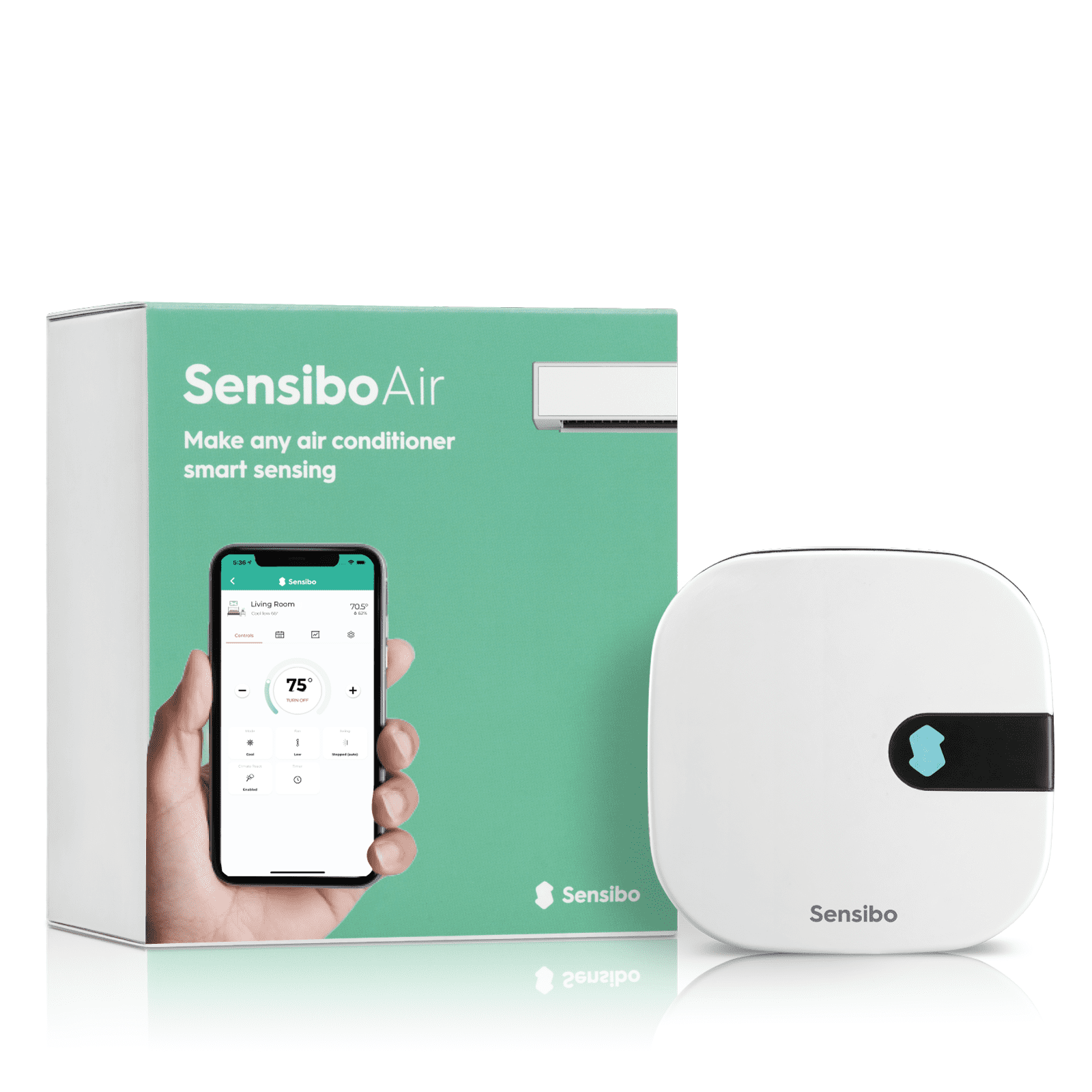 Sensibo Sky 3 Pack, Smart Home Air Conditioner System - Quick & Easy  Installation. Maintains Comfort with Energy Efficient App - Automatic  On/Off.