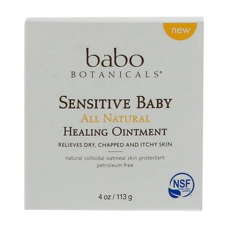 product image of Sensitive Baby All Natural Healing Ointment By Babo Botanicals, 4 Oz, 6 Pack