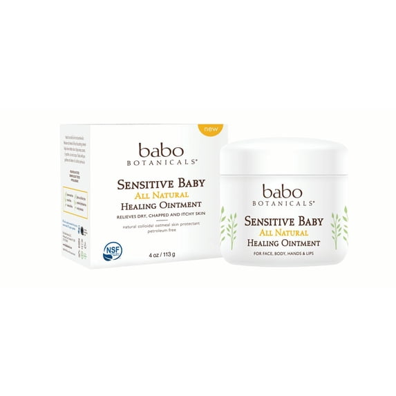 Sensitive Baby All Natural Healing Ointment, Fragrance Free