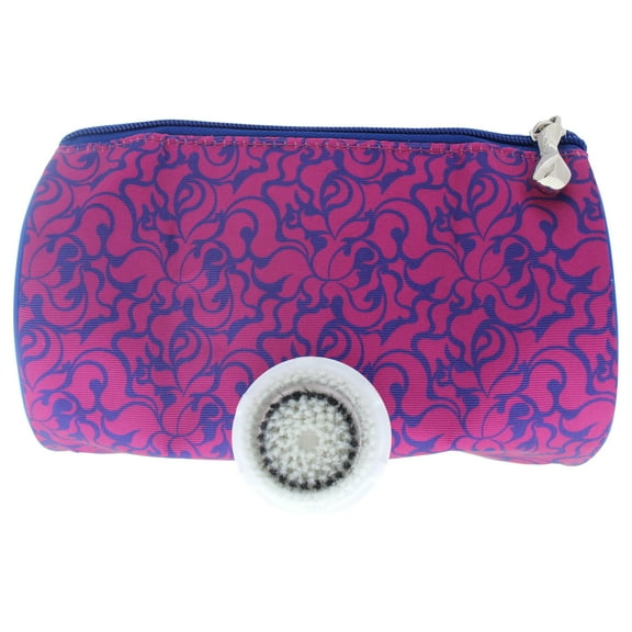 Sensitive Brush Head by Clarisonic for Unisex - 2 Pc Kit Flaming Iris Barrel Bag, Sensitive Brush He