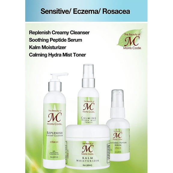 Sensitive Eczema Rosacea Skin Care Product System