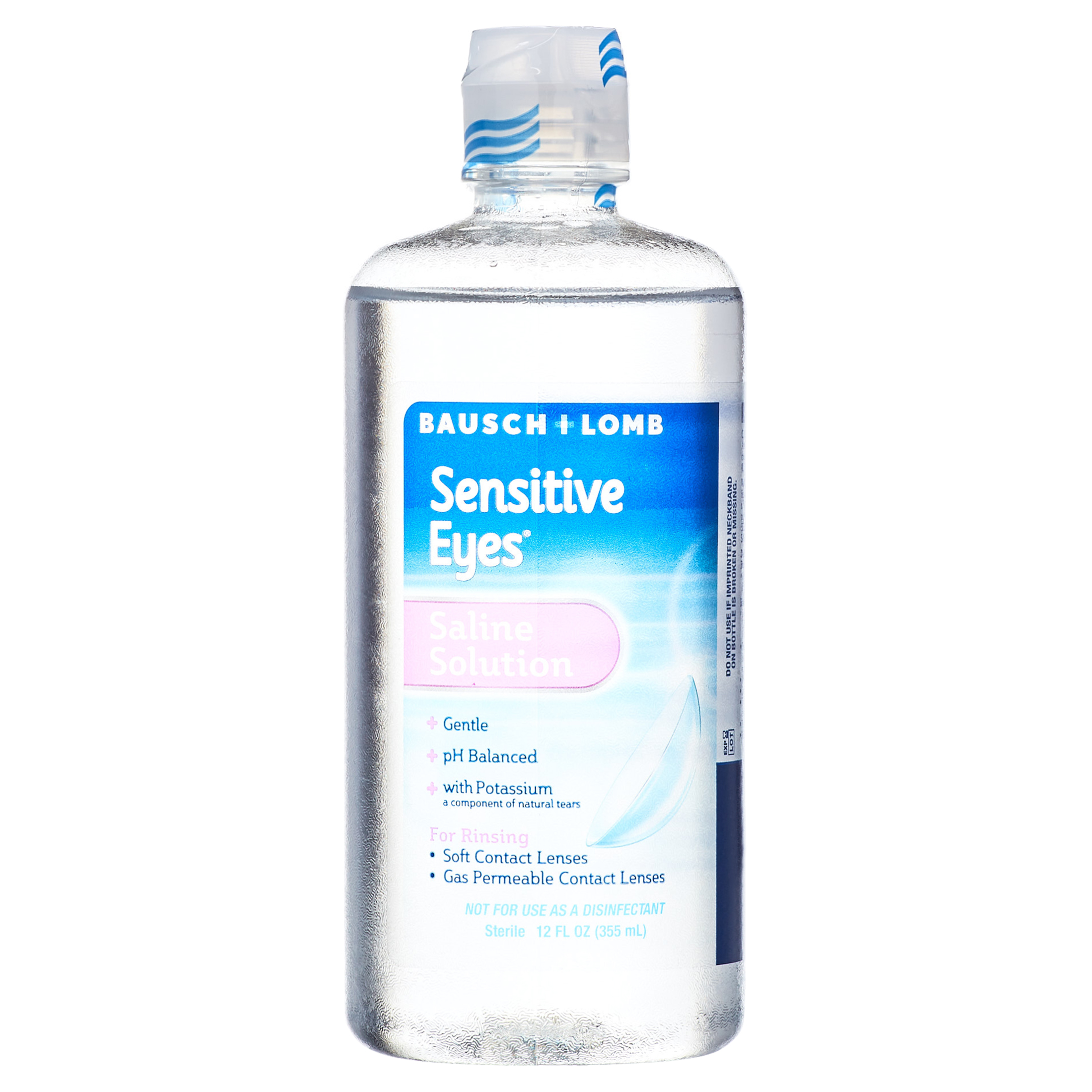 Sensitive Eyes® Plus Saline Solution 2 x 12 fl oz (355 mL) - image 1 of 8