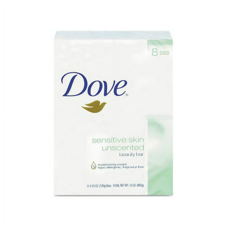 Sensitive Skin Bath Bar, Unscented, 4.5 oz Bar, 8 Bars/Pack, 9 Packs/Carton Sensitive Skin Bath Bar, Unscented, 4.5 oz Bar, 8 Bars/Pack, 9 Packs/Carton