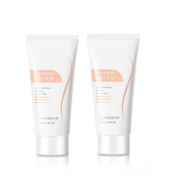 Sensitive Skin Hair Removal Cream for Bikini & Underarms: Gentle Depilatory Formula with Glycerin, Includes Applicator