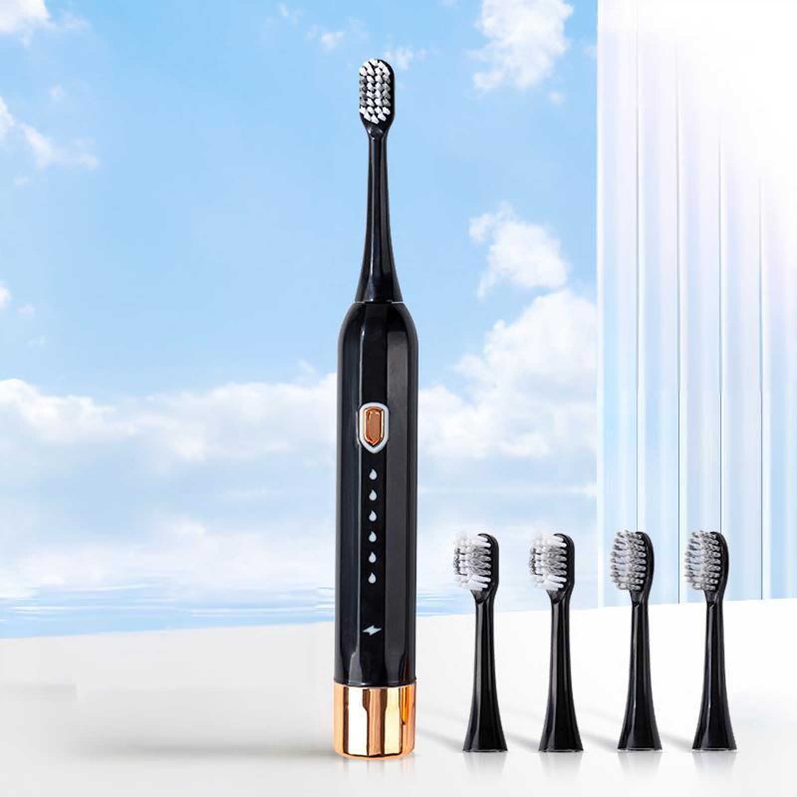 Sensitive Teeth Brush, Rechargeable Electric Toothbrush for Adults, Soft Bristle Automatic