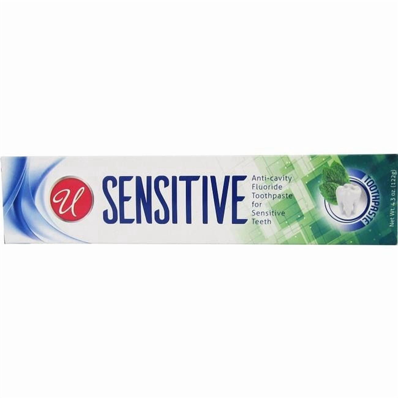 Sensitive Toothpaste 4.3 oz Case of 48 - Walmart.com