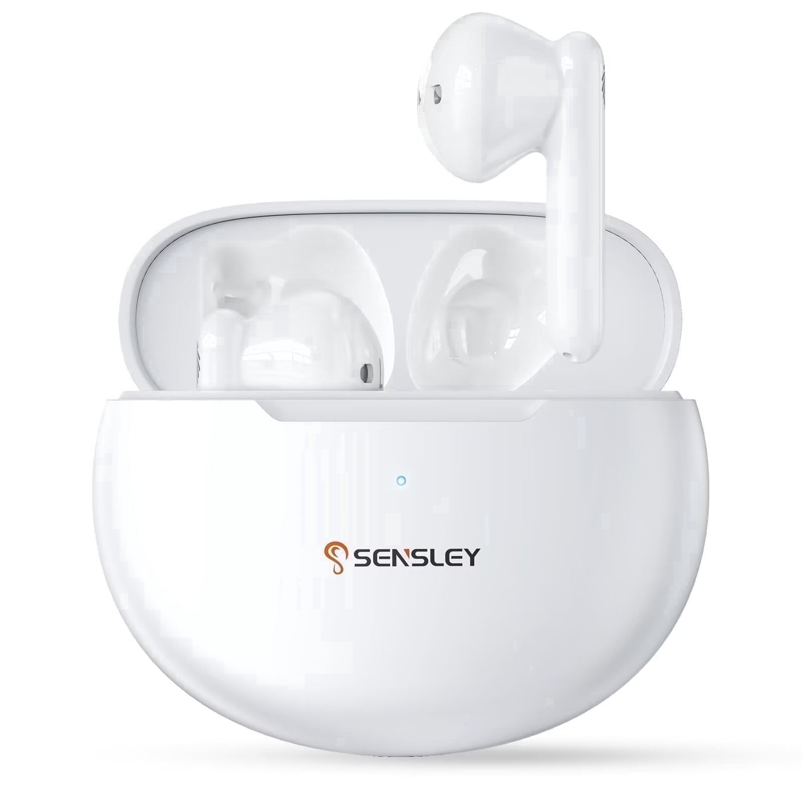 Sensley S01 Rechargeable amplifier, Invisible Sound Amplifier with Portable Charging Case, for Seniors & Adults with Noise Canceling, Pair