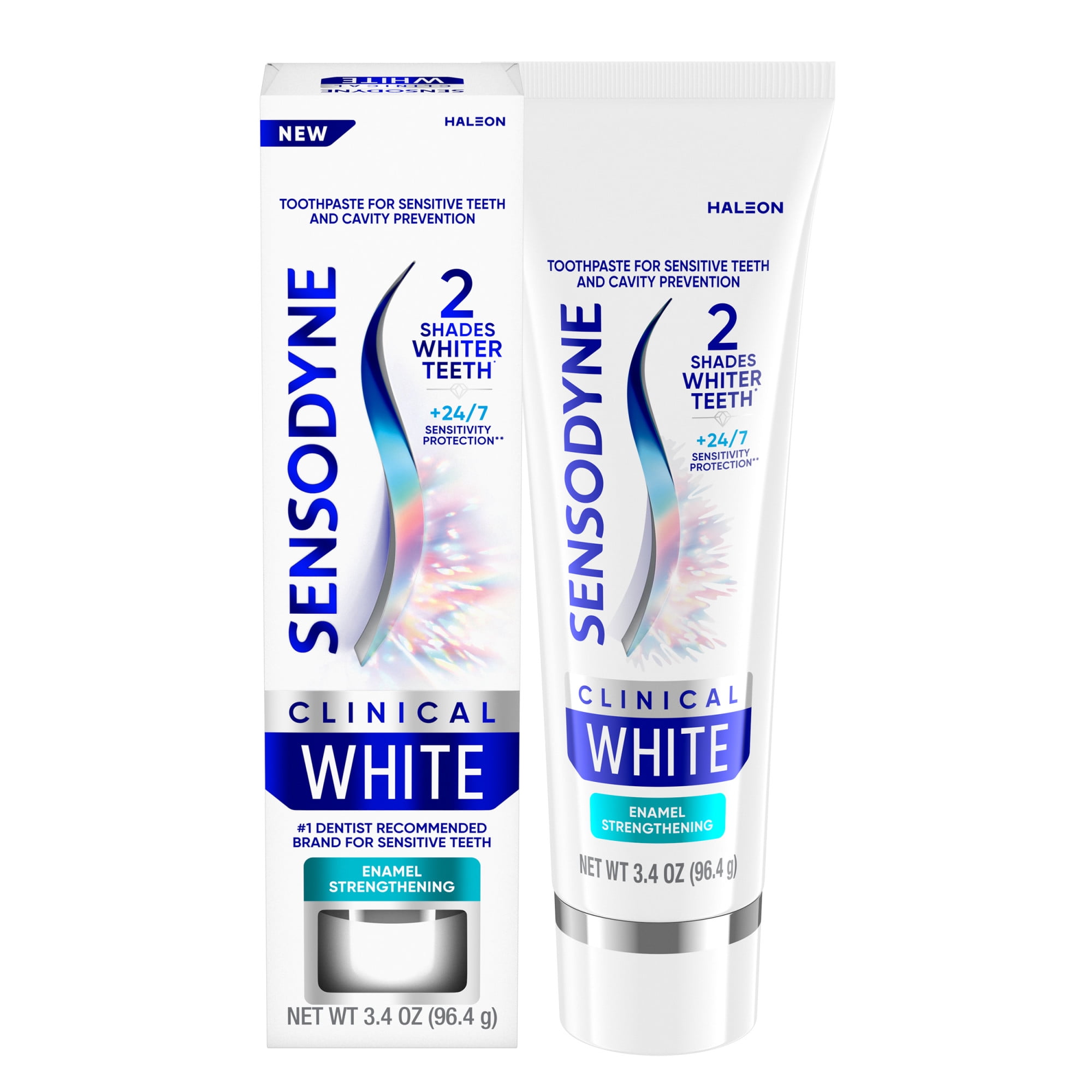 Sensodyne Clinical White Vs Extra Whitening Sensodyne Clinical White Toothpaste Clinically Proven Whitening for