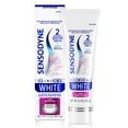 thumbnail image 1 of Sensodyne Clinical White Toothpaste Clinically Proven Whitening for Sensitive Teeth, Stain Protector, 3.4 Oz, 1 of 13