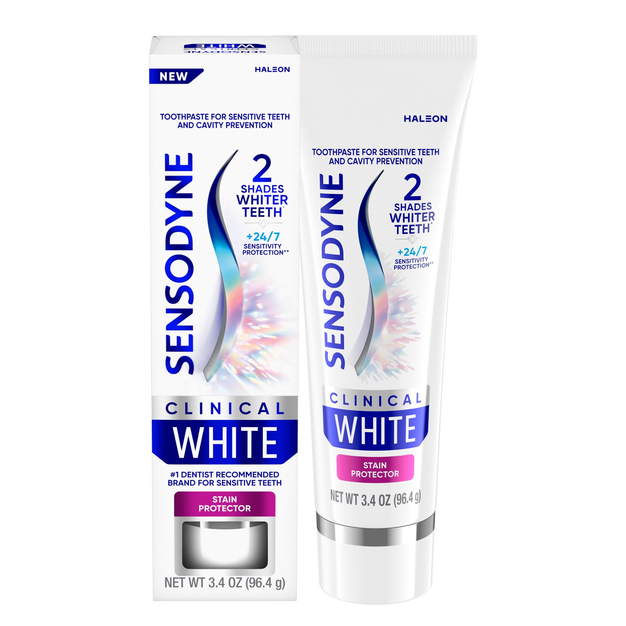 Sensodyne Clinical White Toothpaste Clinically Proven Whitening for ...