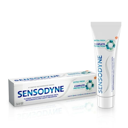 Sensodyne Complete Protection Sensitive Toothpaste, Extra Fresh, 3.4 oz