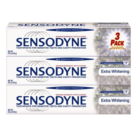 Sensodyne Extra Whitening Toothpaste 6oz - Pack of 3