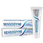Sensodyne Extra Whitening Sensitive Toothpaste, 4 Oz, 2 Pack