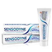 Sensodyne Extra Whitening Toothpaste For Sensitive Teeth, Cavity Prevention And Sensitive Teeth Whitening - 4 Ounces Pack Of 2 Packaging May Vary
