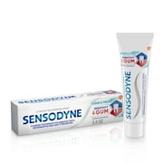 Sensodyne Gum Sensitive Toothpaste, Unflavored, 3.4 Oz, for Adults