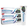 thumbnail image 1 of Sensodyne Natural Whitening Toothpaste, Charcoal, 4 oz, 3 Pack, Mint Flavor, 1 of 11