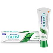 Sensodyne Nourish Gently Soothing Sensitive Toothpaste for Sensitive Teeth and Cavity Prevention - 4 oz
