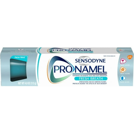 Sensodyne Pronamel Anti-Cavity Fluoride Toothpaste, Fresh Wave - 4 Oz