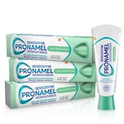 Sensodyne Pronamel Daily Protection Enamel Toothpaste for Sensitive Teeth, Mint Essence - 4 Oz Pack of 3
