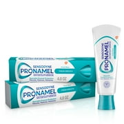 Sensodyne Pronamel Fresh Breath Enamel Toothpaste for Sensitive Teeth and Cavity Protection, Fresh Wave - 4 Oz (2 Pack)