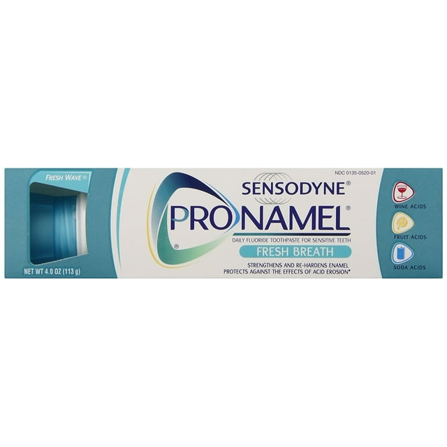Sensodyne Pronamel Fresh Breath Toothpaste for Sensitive Teeth, 4 oz