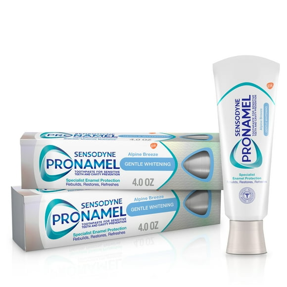 Sensodyne Pronamel Gentle Whitening Sensitive Toothpaste, Alpine Breeze, 4 Oz, 2 Pack