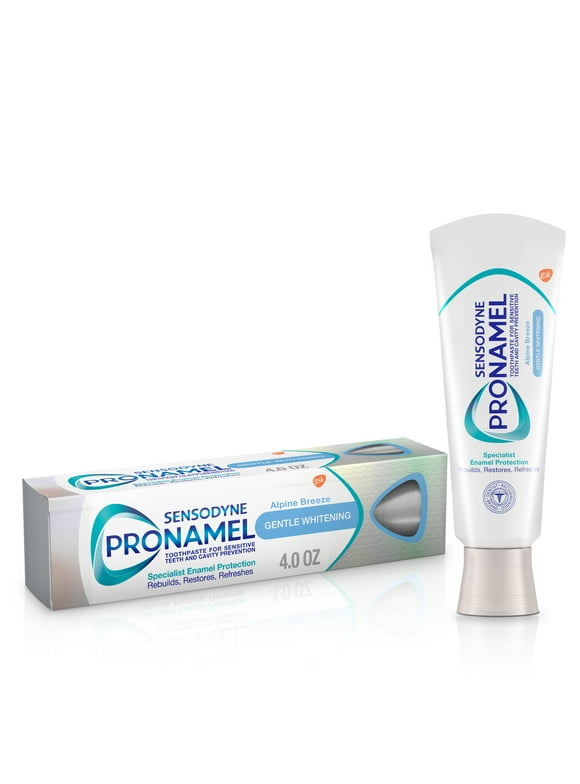 Sensodyne Pronamel Gentle Whitening Sensitive Toothpaste, Alpine Breeze, 4 Oz