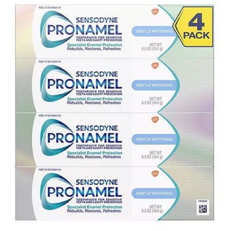 Sensodyne Pronamel Gentle Whitening Toothpaste for Sensitive Teeth, Alpine Breeze (6.5 oz, 4pk.)