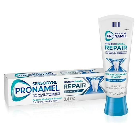 Sensodyne Pronamel Intensive Enamel Repair Sensitive Toothpaste, Clean Mint, 3.4 Oz, for Adults - ( 2 pack