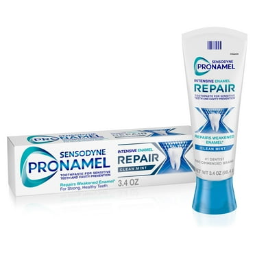 Sensodyne Pronamel Intensive Enamel Repair Sensitive Toothpaste, Clean Mint, 3.4 Oz, for Adults