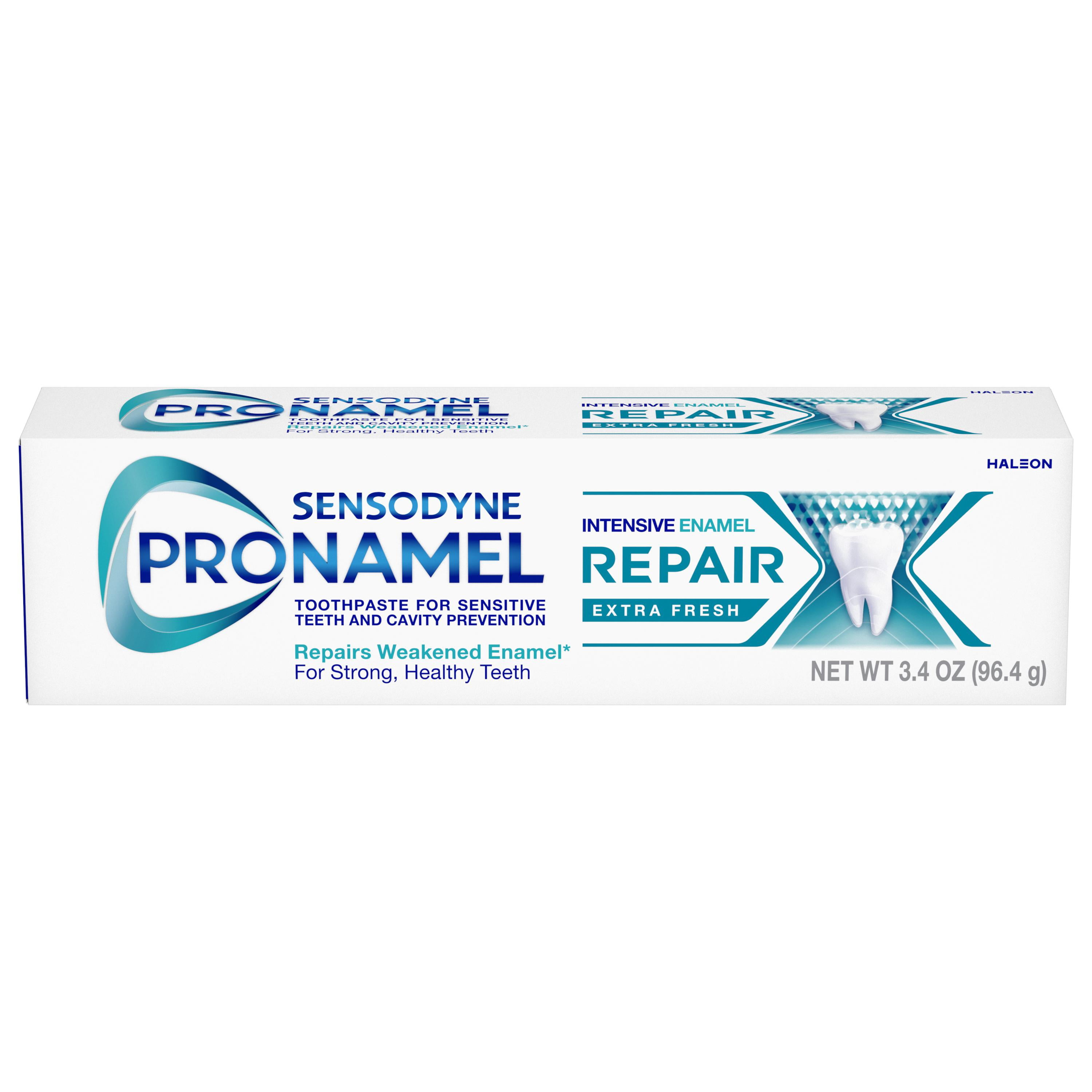 Sensodyne Pronamel Intensive Enamel Repair Sensitive Toothpaste, Extra Fresh, 3.4 Oz, for Adults