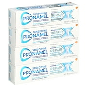 Sensodyne Pronamel Intensive Enamel Repair Toothpaste for Sensitive Teeth and Cavity Protection - 3.4 oz x 4