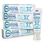 Sensodyne Pronamel Intensive Enamel Repair Toothpaste for Sensitive Teeth and Cavity Protection - 3.4 Oz x 4