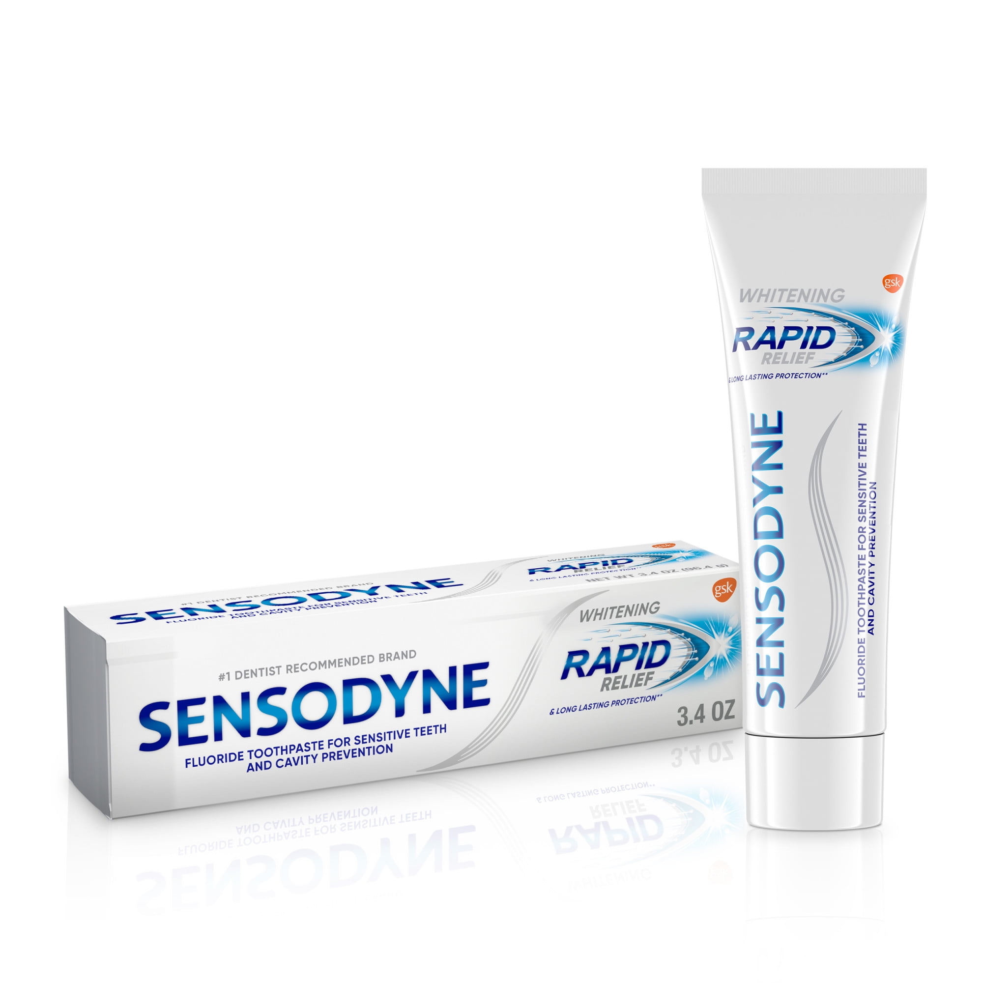 Sensodyne Rapid Relief Fast Acting Tooth Pain Relief Extra Whitening