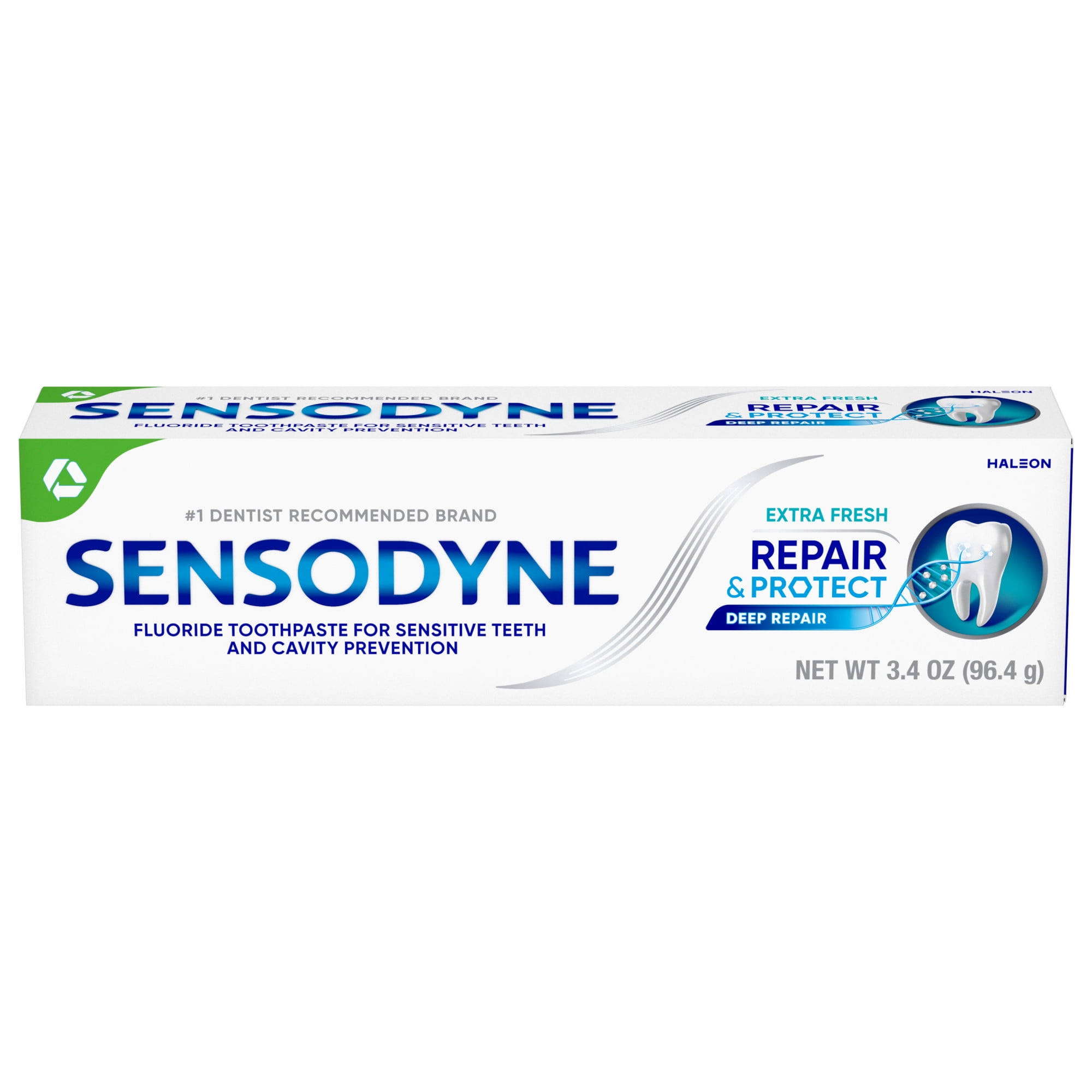 Sensodyne Repair and Protect Sensitive Toothpaste, Extra Fresh, 3.4 Oz
