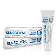 Sensodyne Repair and Protect Whitening Sensitive Toothpaste, 3.4 Oz, 2 Pack