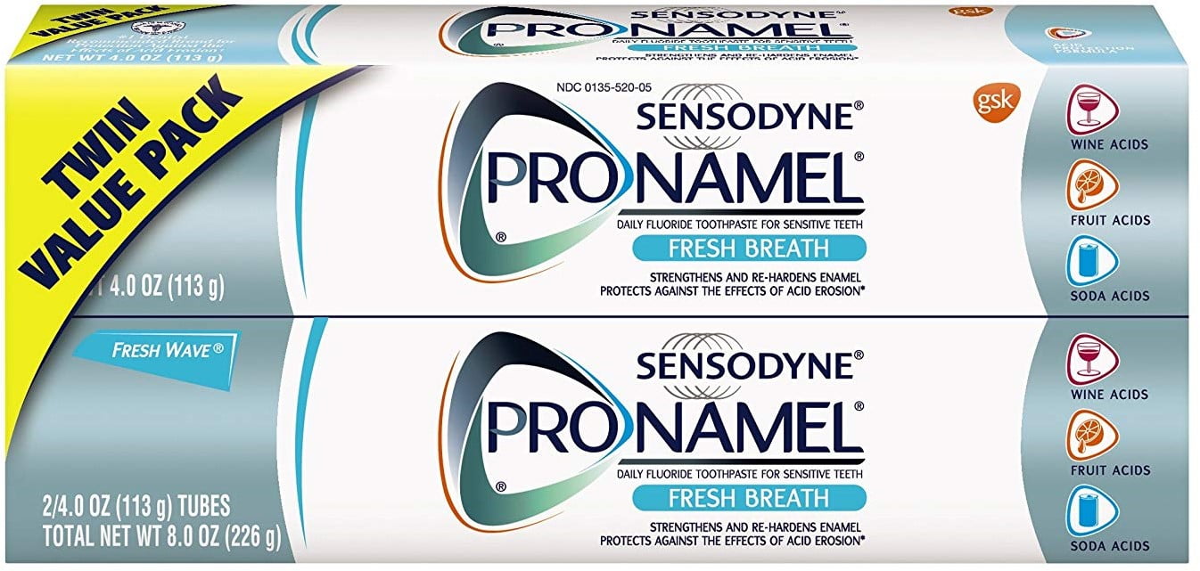 Sensodyne SENSODYNE PRNML0.25-5% 2X113GM 4 oz (Pack of 3)