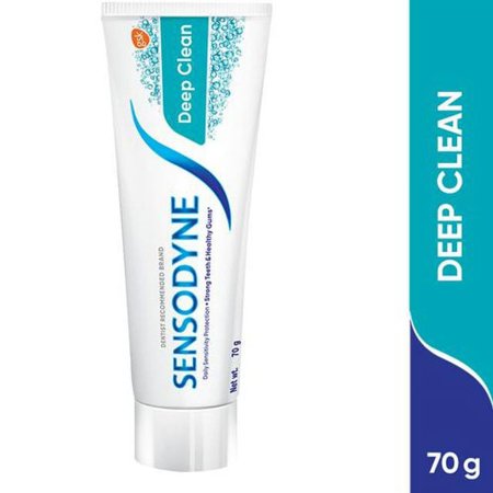 Sensodyne Toothpaste - Deep Clean, Sensitive For Advanced Cleaning & Lasting Freshness, 70 g