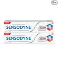 Sensodyne Toothpaste Sensitivity & Gum Combo pack, Dual action tooth